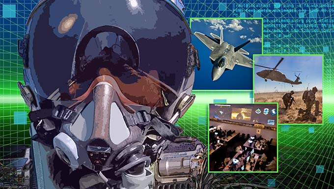 Science and Technology Enablers of Live Virtual Constructive Training in the Air Domain 