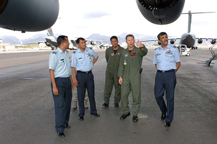 USAF and Indian Air Force