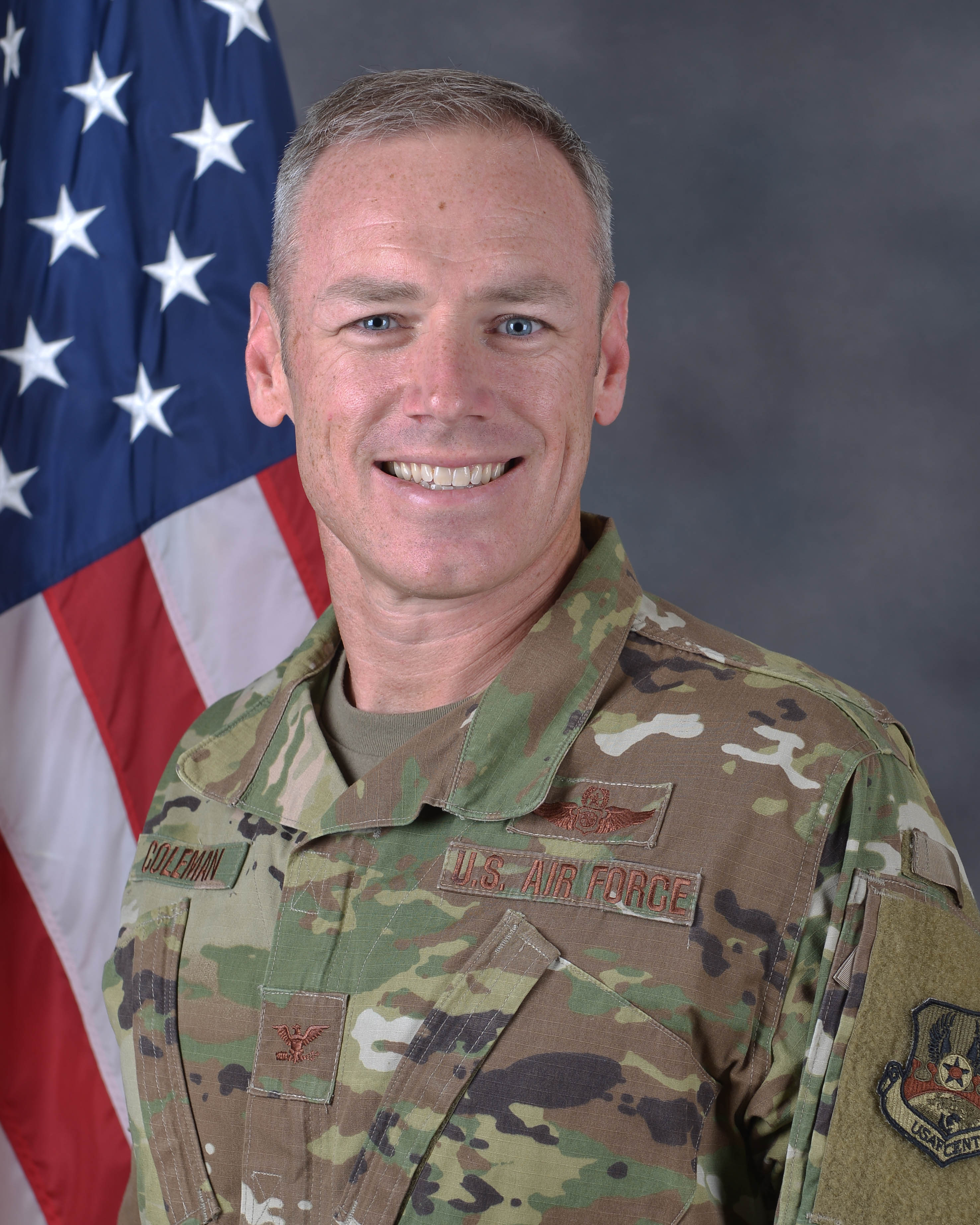 Photo of Col Frederick “Trey” Coleman, USAF