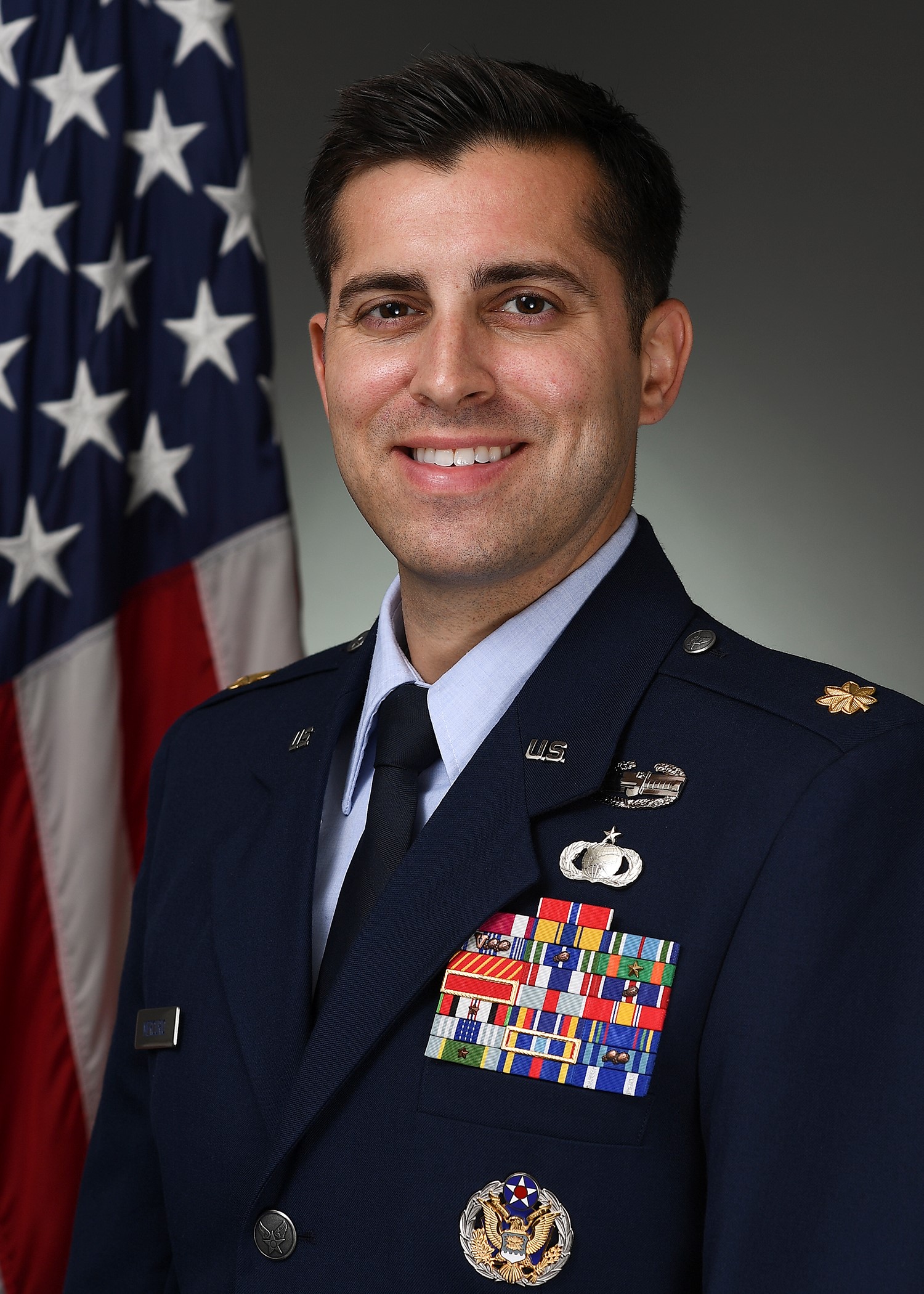 Photo of Maj Nicholas J. Mercurio, USAF