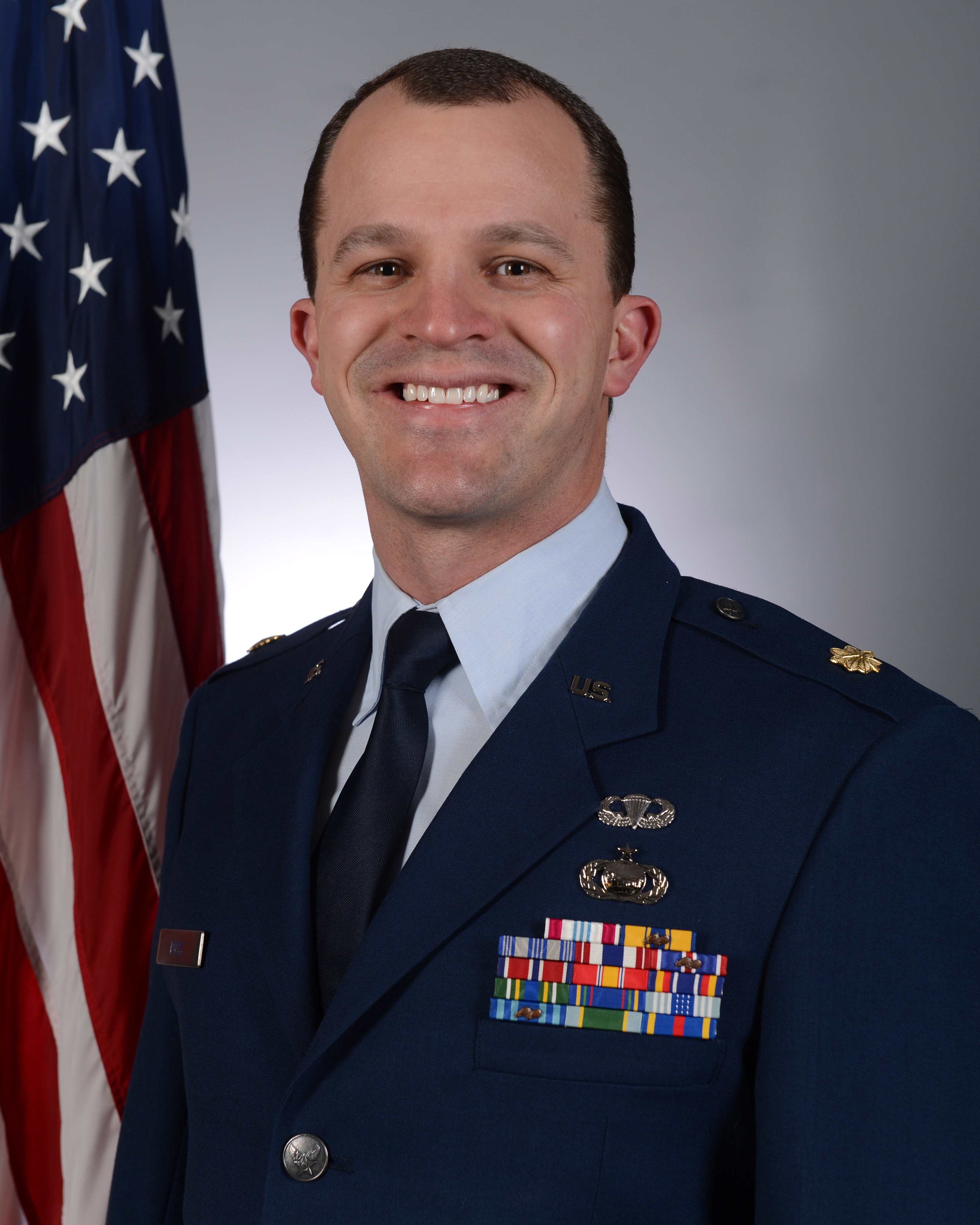 Photo of Maj Cameron Ross, USAF