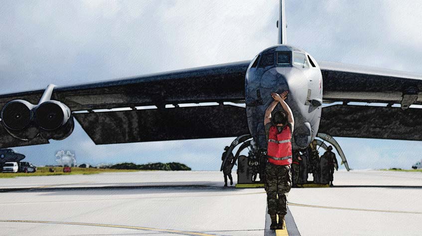 Image of a B52