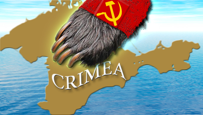 Russian paw over Crimea