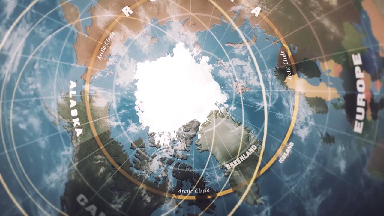 Graphic of Arctic region