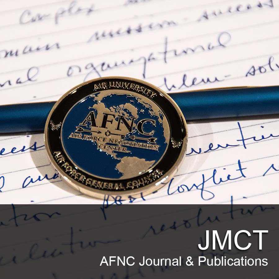 AFNC Journal of Military Conflict Transformation