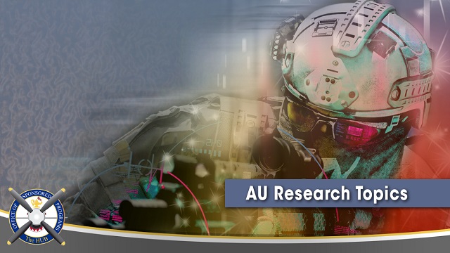 View the AU Research Topics List View the AU Research Topics List