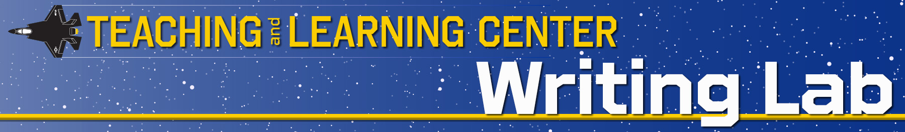 AU Teaching and Learning Center Writing Lab Banner